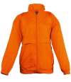 32300 Kids Surf SOL'S Kids Surf Windbreaker Jacket Orange colour image
